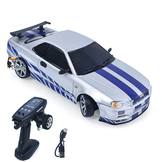 LDRC 1/18 4x2 RC Racing Car RWD Remote Controlled Drift Vehicles Assembled and Painted Gyroscope LD1899 ESC Servo Motor