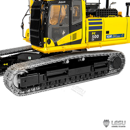 LESU Aoue PC500 1/14 Metal RC Hydraulic Tracked Excavator PNP/RTR B0019 7Ways Valve 3-4MAP Pump Light System for Construction Vehicle Collectors