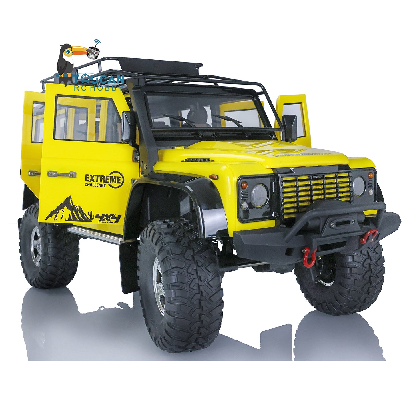 In Stock HG Remote Control Rock Clawer 1/10 4x4 Off-road Climbing Vehicle P411 RC Truck Car Differential Lock 45A ESC Outdoor Truck