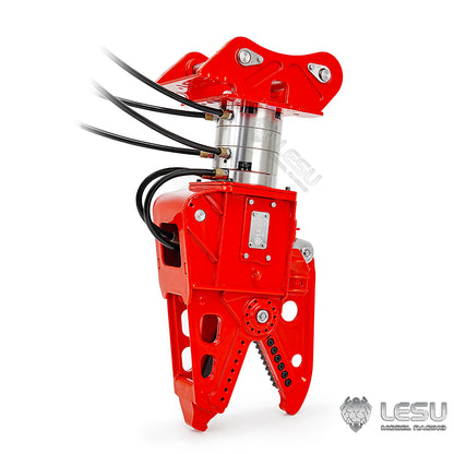Metal Hydraulic Shear with 270 Degrees Rotation for LESU Aoue C374F RC Hydraulic Digger Remote Control Construction Vehicles Excavator
