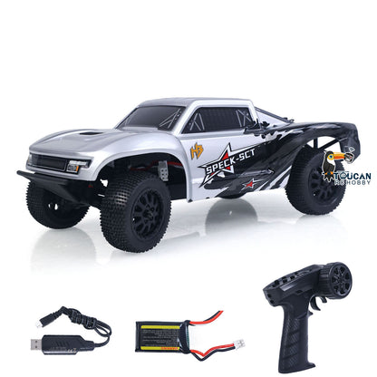 TOUCAN RC HOBBY Hobby Plus 1/24 2WD Remote Control Short Course Truck Speck-SCT Metal Chassis RTR Brushed Motor Battery No Light Sound System