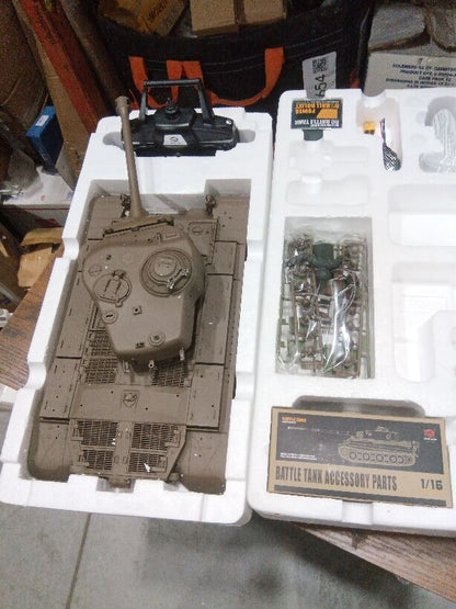 Second Hand US Stock Fast Free Shipping Henglong 1/16 7.0 Upgraded 3838 M26 Pershing RTR RC Tank Metal Drive Idler Wheels Gearbox Tracks