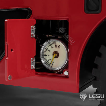 LESU AOUE LD160S 1/14 Metal Hydraulic RC Forklift with CNC shell 6 Ways Reversing Valve Towing Hook Sound Light System