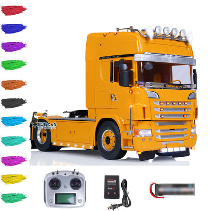 TOUCAN Metal Chassis 4X4 1/14 RC Tractor Truck DIY Customized for Model Car