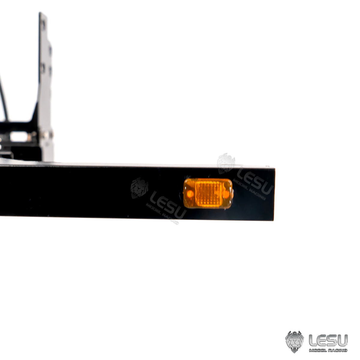 TOUCAN RC HOBBY LESU Metal Hydraulic Telescopic Bumper for Foldable Roll On Off Dumper Frame A0061 DIY 1/14 Remote Control Truck Model No Light