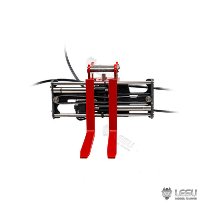 270 Degrees Rotatable Metal Hydraulic Fork for LESU 1/14 RC Hydraulic Excavator LR960 ZX490 LR945 SK500 ET30H ET26L ET36L AC360 Digger