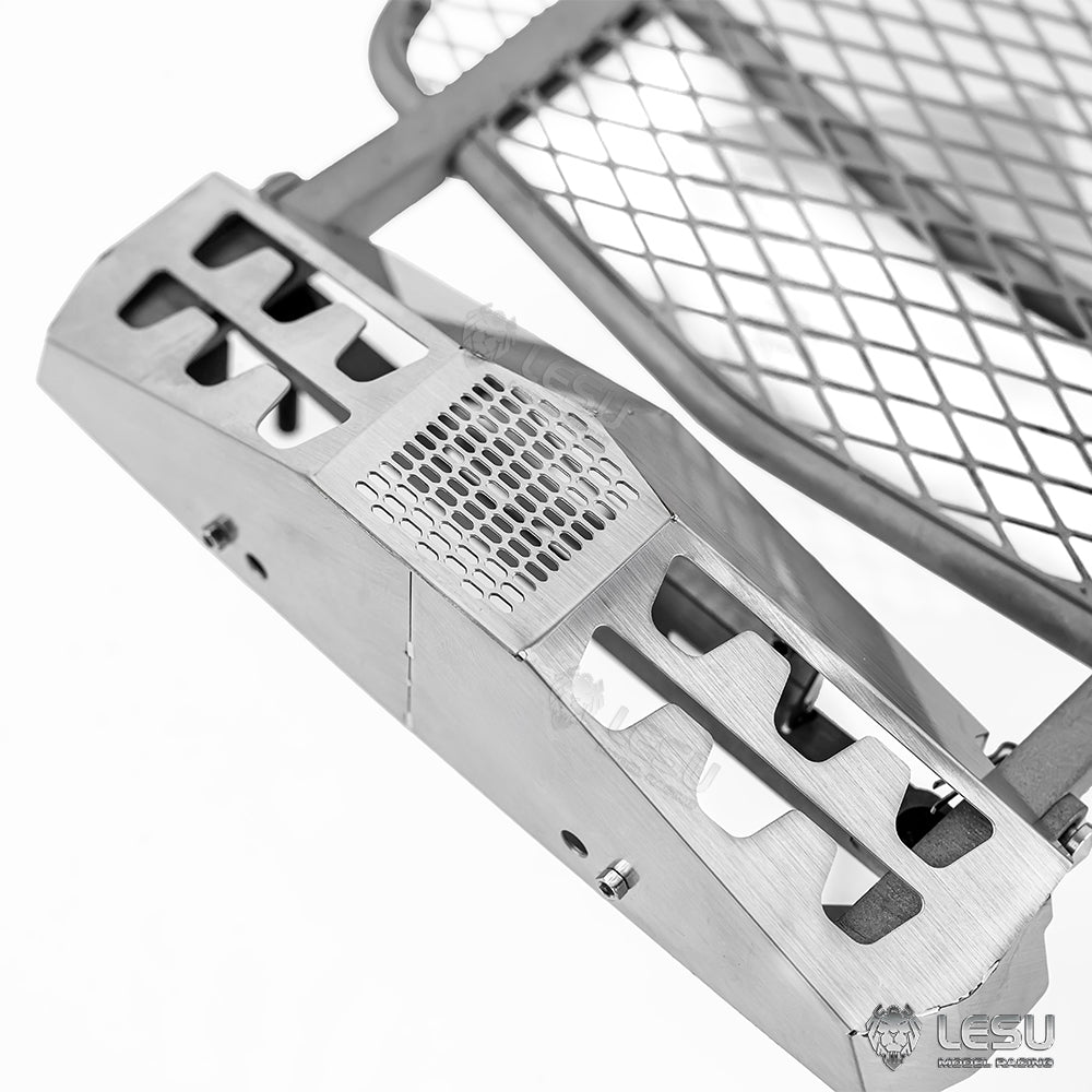 Metal Front Bumper Parts for 1/14 DIY TAMIYA BZ 3363 1851 RC Tractor Truck Radio Controlled Lorry Car 3348 Dumper Model