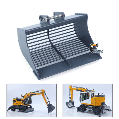 In Stock CUT 1/14 Scale 914 5-ways Radio Control Hydraulic Excavator Valve Metal Remote Control Earth Digger Hobby Model RTR Machine ESC Servo Motor