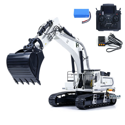 TOUCAN RC HOBBY LR976 1/12 Metal RTR RC Hydraulic Excavator 6-Way Valve Dual Pump Brushless Motor Quick Coupler PL18EV Lite Controller Smoke Light Sound