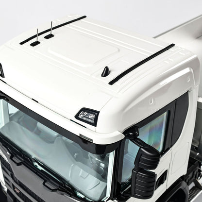 Double E 1/14 8X8 Remote Control Hydraulic Dump Truck 2Speed RC Model Tipper Metal Chassis Differential Lock FLYSKY ST8 Radio