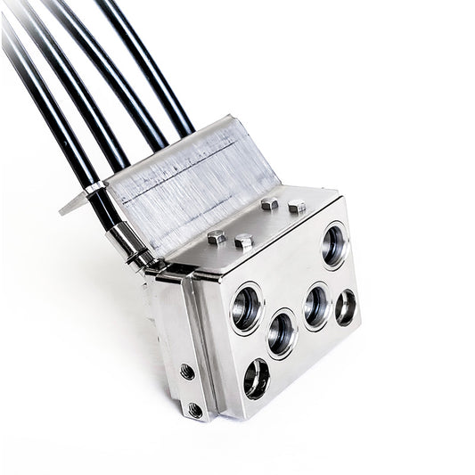 Kabolite 6CH Directional Valve/Metal Female Connector/Coarse Filter for K970 1/14 RC Hydraulic Tracked Excavator DIY Model for Enthusiast