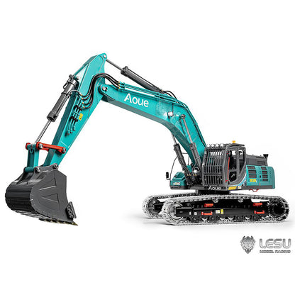 IN STOCK LESU SK500LC 1/14 RC Digger Radio Controlled Hydraulic Excavator Painted Assembled Construction Vehicle Toy Electric Car Model