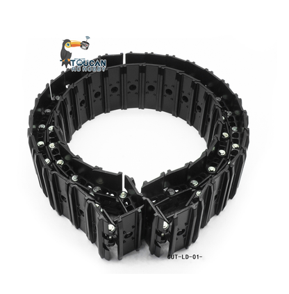 CUT Model Metal Zinc Alloy Tracks 50MM/35MM for 1/14 RC Hydraulic Excavator LR914 C914 Digger Model JDM-208 920 DIY Parts for Serious Enthusiast