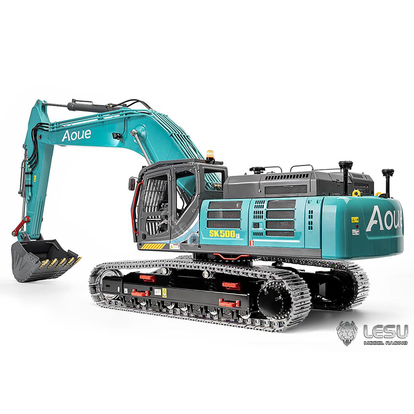 IN STOCK LESU SK500LC 1/14 RC Digger Radio Controlled Hydraulic Excavator Painted Assembled Construction Vehicle Toy Electric Car Model