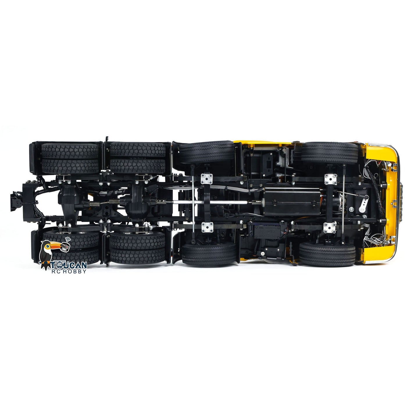 Remote operated semi tractor truck ST8 remote control full electronic package with smoke light sound effects
