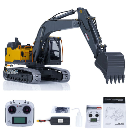 Auf Lager TOUCAN RC HOBBY Double E EC160E 1/14 RC Hydraulikbagger E111 Legierung ferngesteuerter Bagger DIY Auto Hobby Modell Servomotor ESC