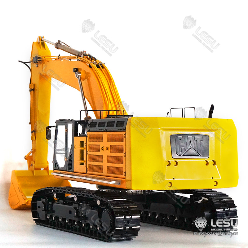 LESU 1/14 C374F Hydraulic RC Excavator KIT Truck fork Bucket Scarifier Crusher Trailer Fixed Mount Decal Compactor