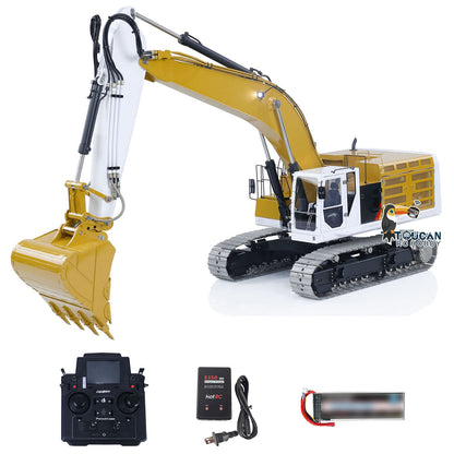 LESU 1/14 RC Vehicles Hydraulic Machine Remote Control Excavator 374F Traked Smoke Unit Optional Versions Painted Hobby Model