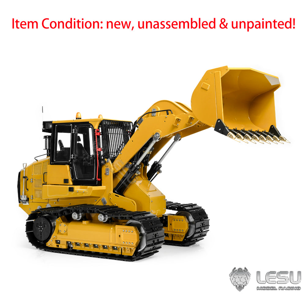 LESU 973K 1/14 Metal RC Hydraulic Loader B0025/B0024 Kit with Motor Servo ESC Light Sound System for DIY Construction Model Builders and Hobby Collectors