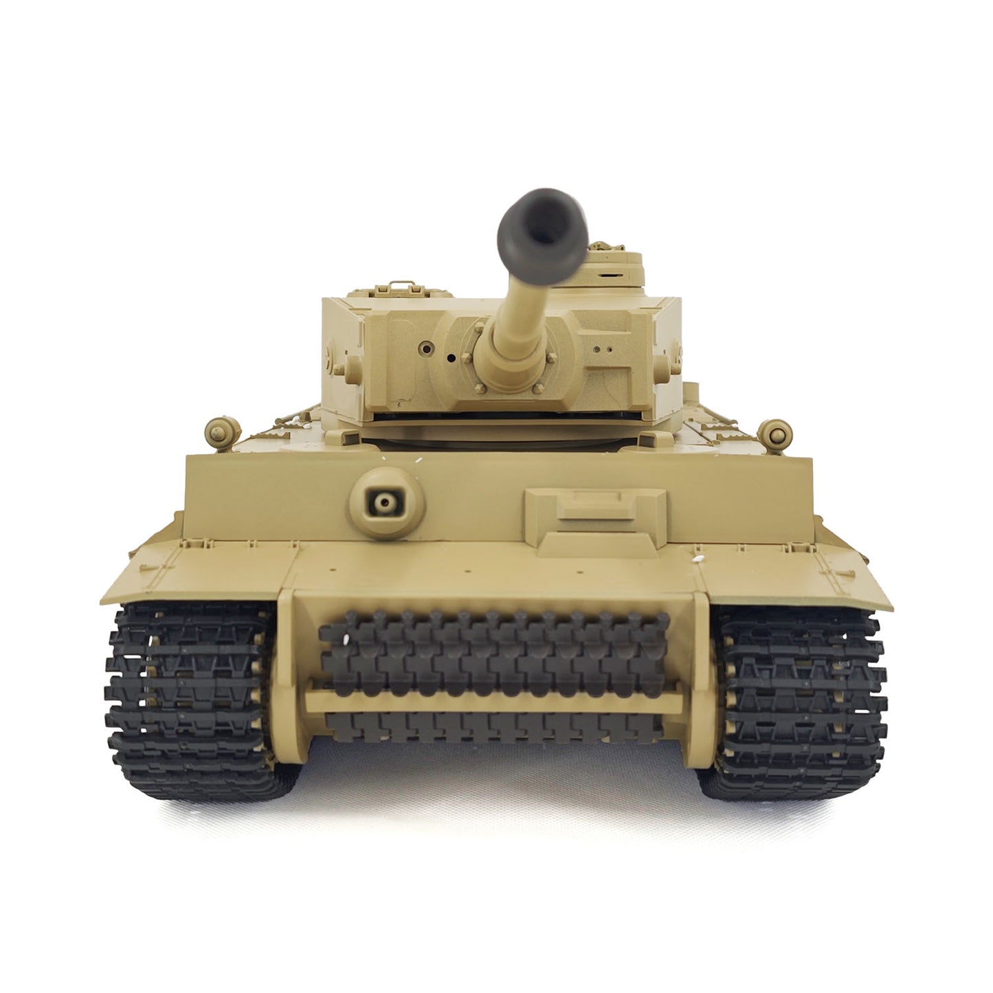 2.4Ghz Henglong 1/16 7.0 Plastic German Tiger I RTR RC Tank 3818 BB IR Barrel Recoil Steel Gearbox 320 Degree Rotating Turret