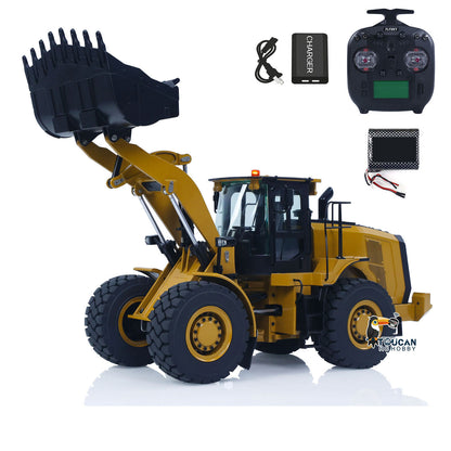 In Stock TOUCAN RC HOBBY K966 KABOLITE 2.4Ghz 1/16 Hydraulic RC Loader 966 Car 7500mAh Battery 8 Channels Radio Control Good Hydraulic Valve Pump Wheel