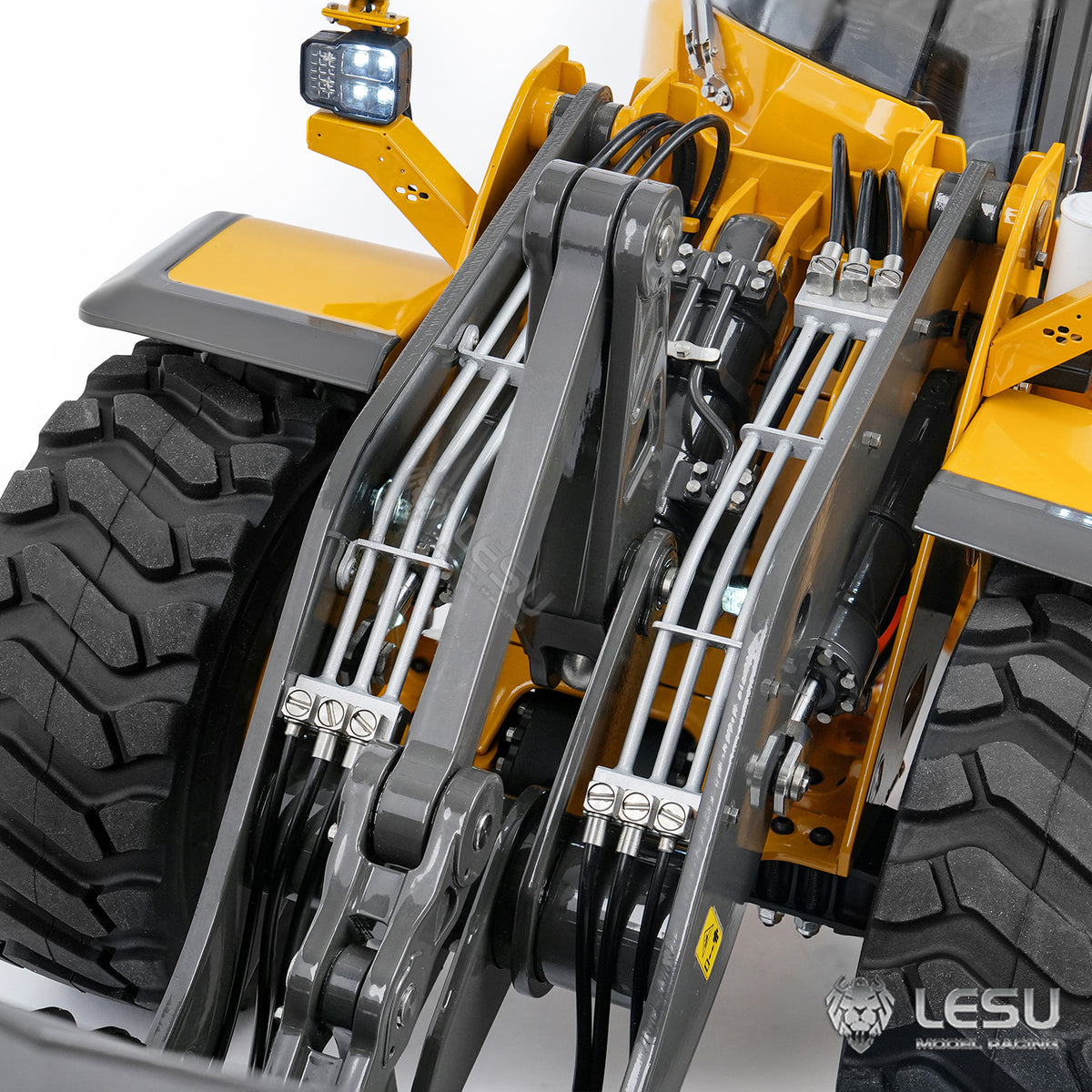 LESU 1/14 RC Hydraulic Wheel Loader L220H A0013 - 90% Metal PNP/RTR 2-Speed Transmission