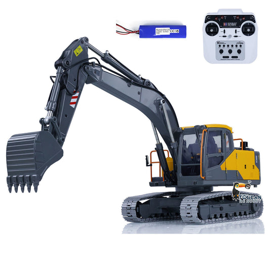 Pre-order 1:14 Scale RC Excavator DoubleE E010 EC 160E Alloy Metal Digger Radio Controlled Engineering Vehicle Hobby Model Toy Gift for Boys
