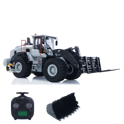 In Stock TOUCAN RC HOBBY MTModel E260L 1/14 Metal RC Hydraulic Loader Remote Control Construction Vehicle Flysky ST8 Radio Lock Differential Axle Fork Quick Coupler Light Sound