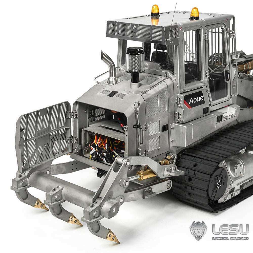 LESU 973K 1/14 Metal RC Hydraulic Loader B0025/B0024 Kit with Motor Servo ESC Light Sound System for DIY Construction Model Builders and Hobby Collectors