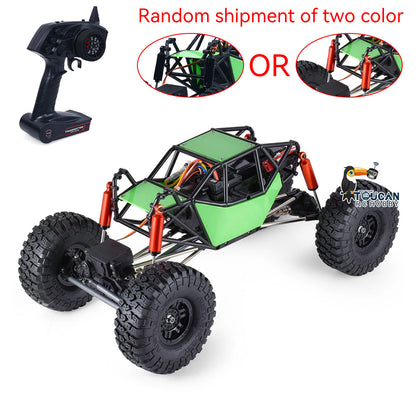 US Stock Remote Control 1/10 Rock Crawler 2.4G 4*4 RTR Electric Radio Off-road Truck Emulated Car Hobby Models Painted Assembled