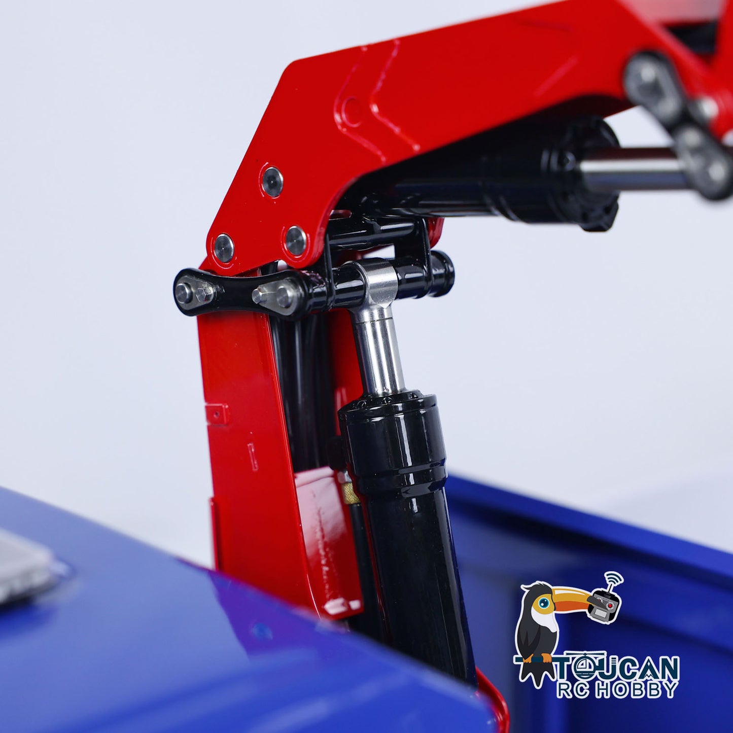 8X8 simulation tipper model installed motor ESC servo chassis crane and light set
