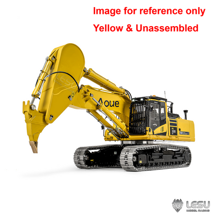 LESU PC500 1/14 Metal Hydraulic RC Crawler Excavator B0020 Remote Control Rock Arm Digger KIT Model with Brushless Motor ESC Light 3CH Valve