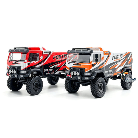 TOUCAN RC HOBBY 1/18 Hobby Plus 4WD Remote Control Off Road Vehicle RC Desert Rally Car DKR-4 Fortis Metal Drive Shaft Ready to Run Light Effect
