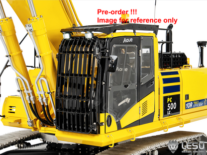 New Pre-Order Deposit LESU 1/14 PC500 Hydraulic RC Excavator with 7 Ways Valves 360 Degree Rotation for Construction Vehicle Enthusiast