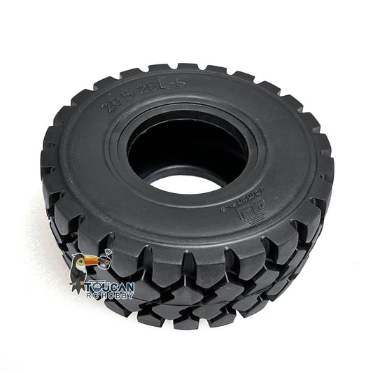 TOUCAN RC HOBBY JDModel Rubber Tyre/Metal Forklift/Manual Quick Release/Bucket/Cylinder/Relief Valve for 1/14 RC Loader Dump Truck Indoor Play