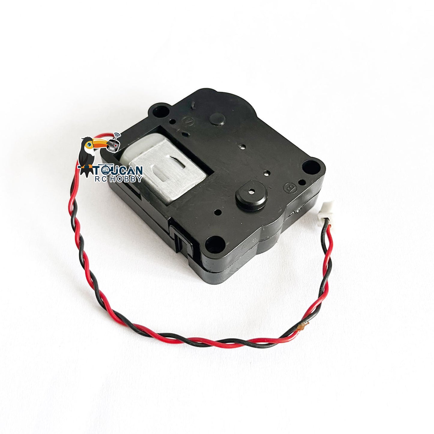 Henglong 1/16 RC Tank Rotating Gearbox Smoke Unit Board FPV System Infrared Combating System Receiver Plastic 340/360 Degree Rotating Gear Metal Antenna