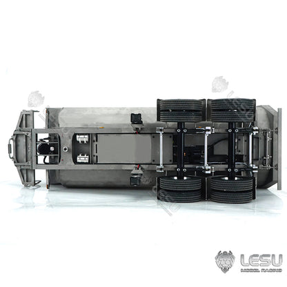 LESU 1/14 Metal RC Hydraulic Lifting Semi-tipper Model with A0006 Electric Legs for RC Tractor Truck DIY Builders Backyard Fun