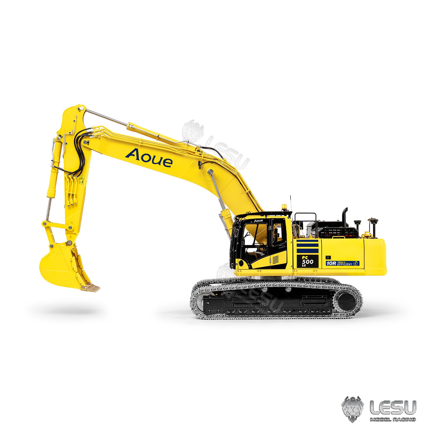 LESU Aoue PC500 1/14 Metal RC Hydraulic Tracked Excavator PNP/RTR B0019 7Ways Valve 3-4MAP Pump Light System for Construction Vehicle Collectors