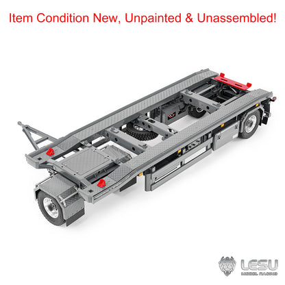 Metal 1/14 RC Trailer Model A0065 KIT Lights for LESU Remote Control Hydraulic Roll on off Dumper Radio Controlled Tipper