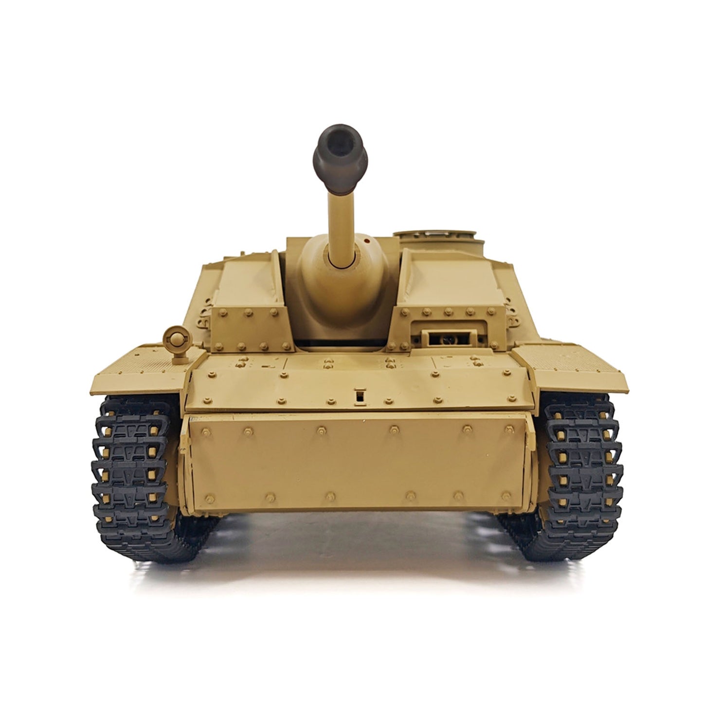 Plastic Henglong 1/16 7.0 Mainboard German Stug III RTR RC Tank Model 3868 BB IR Steel Gearbox 1800MAH Battery Radio Sound Light