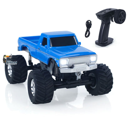 Fast Free Shipping JABAILE 3602 1/36 4WD 2.4G Radio Controlled Off Road Vehicles Mini Crawler Car Battery Lights RTR RC Toys Model