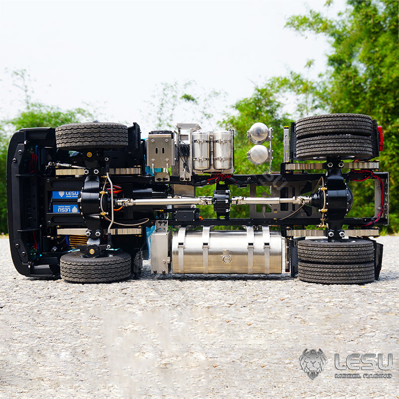 LESU 1/14 4*2 4*4 RC VM Tractor Truck Metal Chassis Unpainted Unassembled Cabin Shell 540 Motor Servo Radio Control DIY Cars