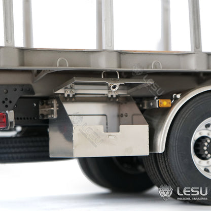 2Speed LESU 1/14 RC Flatbed Timber Truck VM FE Remote Control Lorry Car 6x4 Metal Chassis RWD Model Vehicle Light Sound Motor