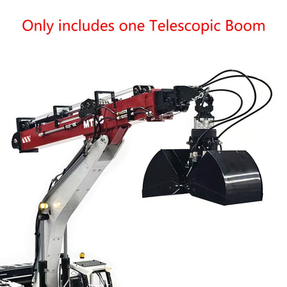 1/14 Metal Telescopic Boom for 946 EC380 RC Hydraulic Excavator Model Upgraded Parts Remote Control Digger Construction Vehicle