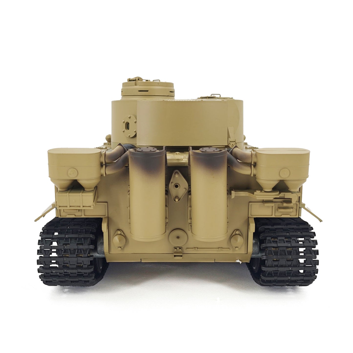 2.4Ghz Henglong 1/16 7.0 Plastic German Tiger I RTR RC Tank 3818 BB IR Barrel Recoil Steel Gearbox 320 Degree Rotating Turret