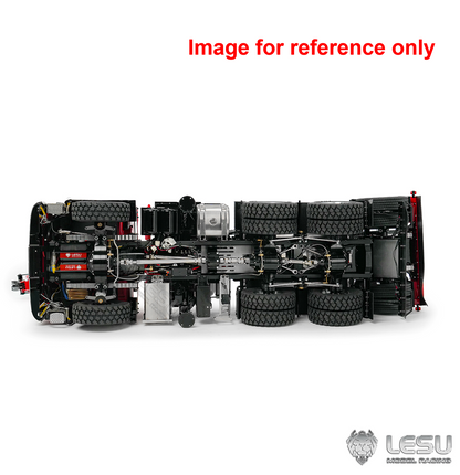 LIMITED-TIME SALE IN Stock LESU Z0073 1/14 RC Logging Truck Timber Transport Vehicle with Hydraulic Crane 6x6 Metal Chassis 8CH Valves 3Speed Gearbox Light Sound