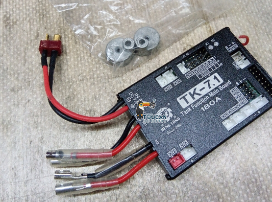 Free Shipping Second Hand US Stock Henglong 7.1 Multi-Function Main Board For 1/16 RC Tank 7.1 7.0 Radio Controller
