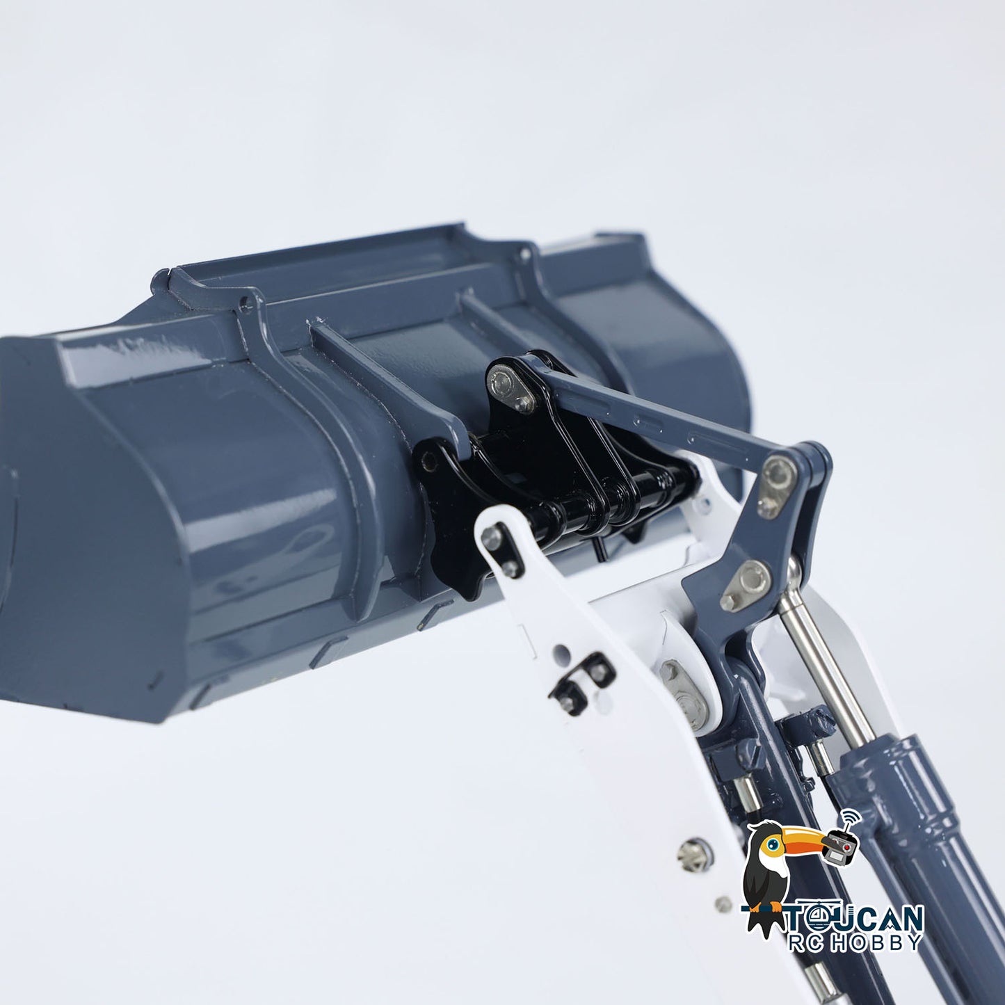 LESU AOUE MCL8 1/14 4X4 Metal Hydraulic RC Wheel Loader A0015 RTR Towing Hook I6S Radio Controller 4 Ways Valve Rear Axle Differential Lock Sound Light System