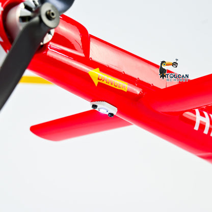 TOUCAN RC HOBBY FLYWING AS350 Remote Control Helicopter RC Aircraft Model One Click Return Brushless Motor RTF Flysky I6S Radio Battery Charger