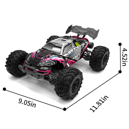 1/16 RC Off Road Car Q117 2.4G Remote Control Four Wheel Drive High Speed Vehicle 70km/h Brushless Motor ESC Lifting Wheel RTR